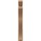 Ekena Millwork 6-in W x 44-in D x 44-in H Funston Slat Rough Cedar Woodgrain TimberThane Outlooker, Primed Tan OUTUR060X44X44FST24RCPR - alternate 5